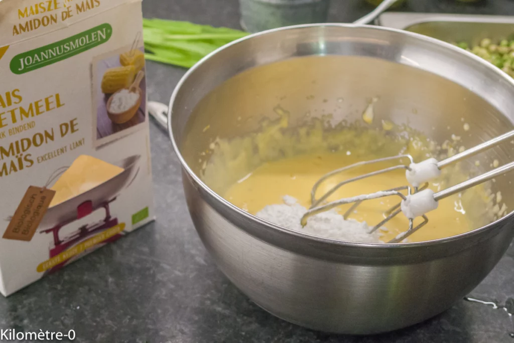 Terrine aux petits pois et carottes - Étape 5