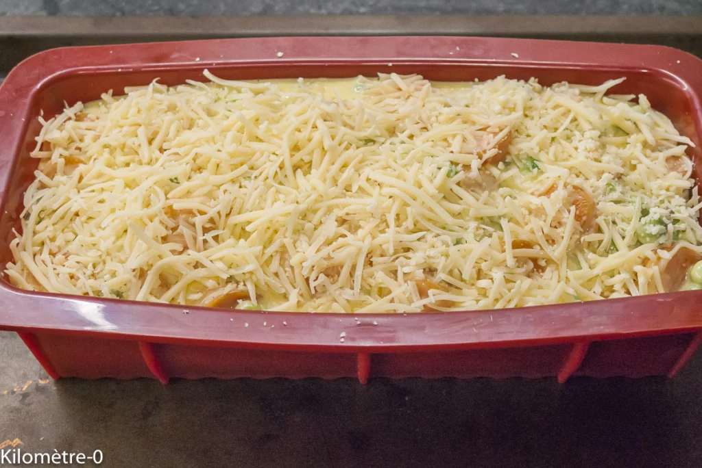 Terrine aux petits pois et carottes - Étape 7