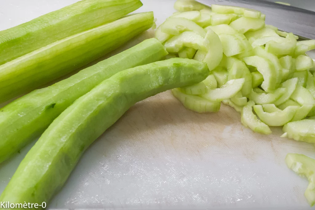 Salade de riz et lentilles au concombre et radis - Étape 6