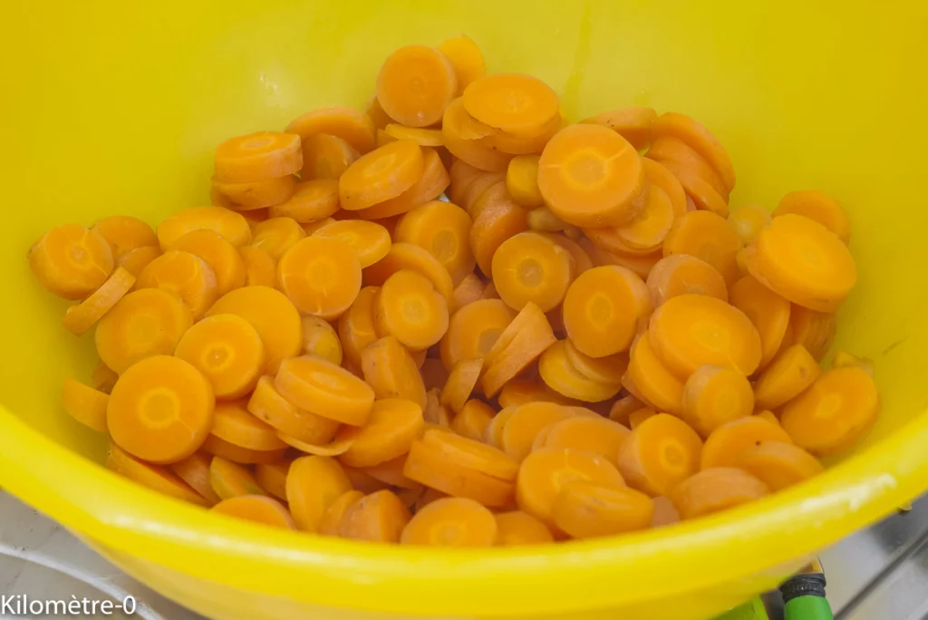 Terrine aux petits pois et carottes - Étape 3