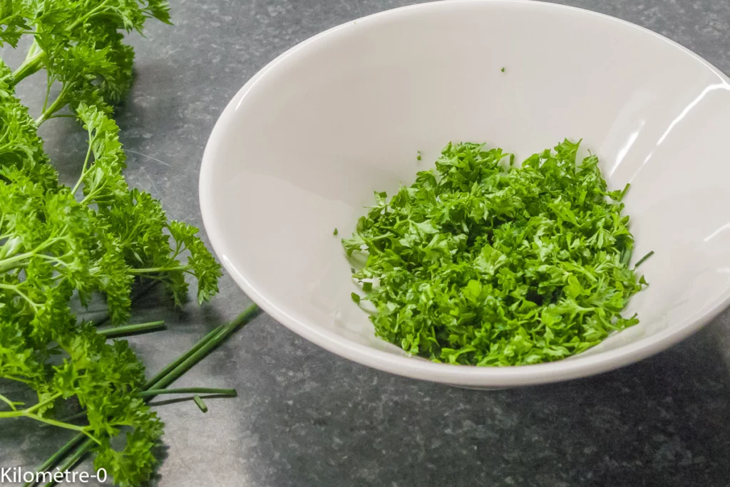 Sardines farcies aux fines herbes - Étape 2