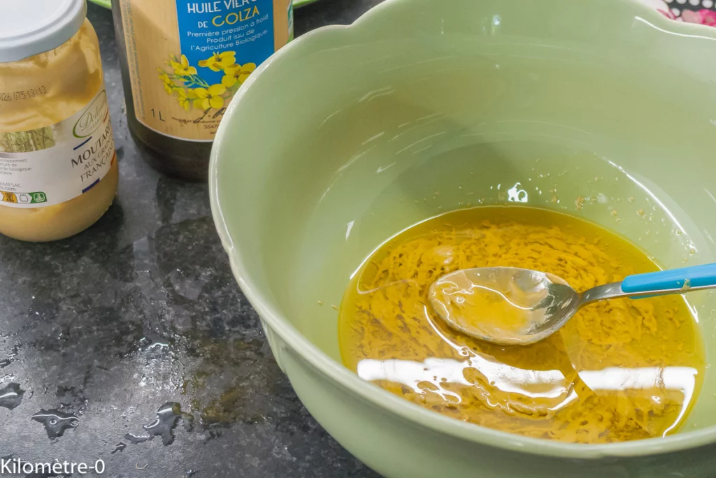 Salade de pâtes et haricots rouges aux petits pois et carottes - Étape 4