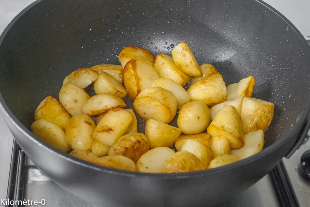Poulet cuit à basse température aux pommes de terre nouvelles - Étape 2