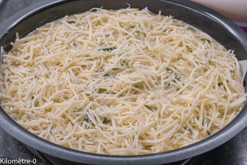 Gâteau de courgettes italien (scarpaccia di zucchine) - Étape 6