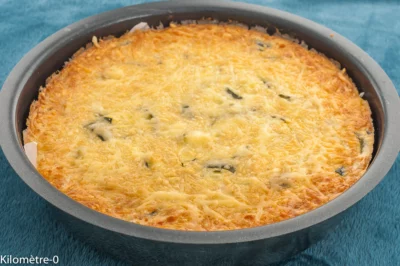 Photo de recette de gâteau, salé,  courgettes,  italien, scarpaccia, zucchine, végétairen, emmental, Kilomètre-0, blog de cuisine réalisée à partir de produits de saison et issus de circuits courts