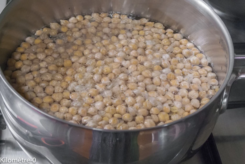 Salade de pois chiches, sarrasin, betterave et petits pois - Étape 6