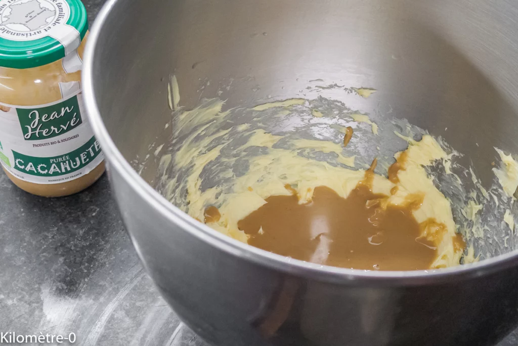 Cookies au beurre de cacahuètes et pépites de chocolat - Étape 2