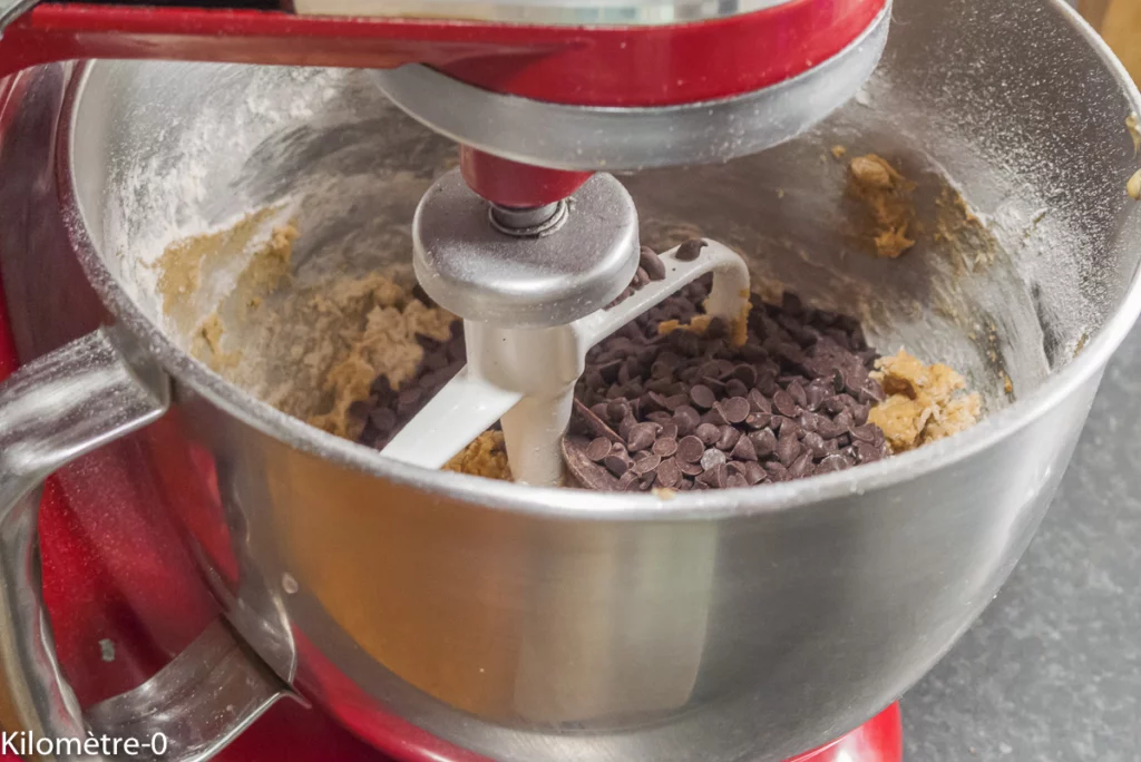 Cookies au beurre de cacahuètes et pépites de chocolat - Étape 6