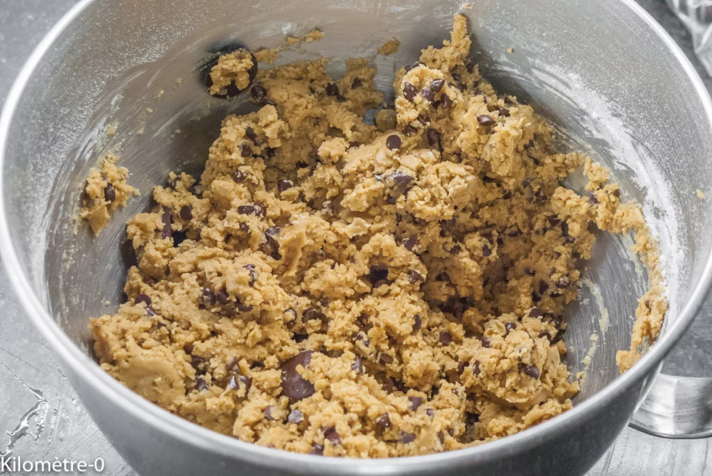 Cookies au beurre de cacahuètes et pépites de chocolat - Étape 7