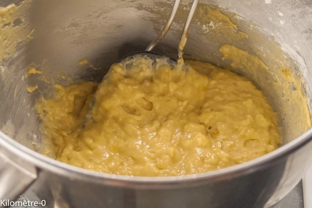 Cake bananes chocolat - Étape 3