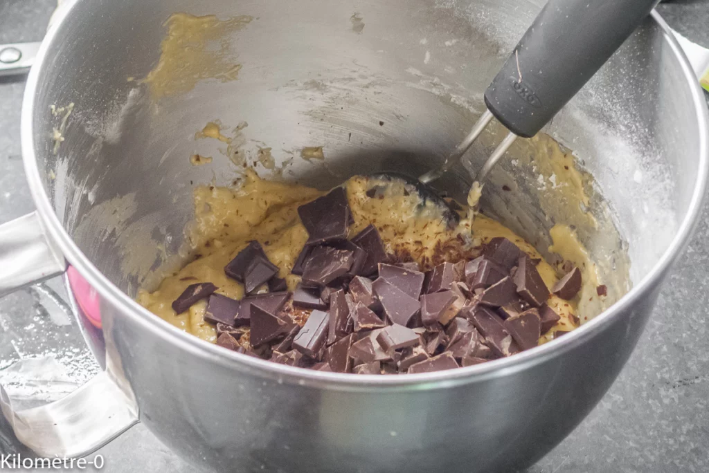 Cake bananes chocolat - Étape 4