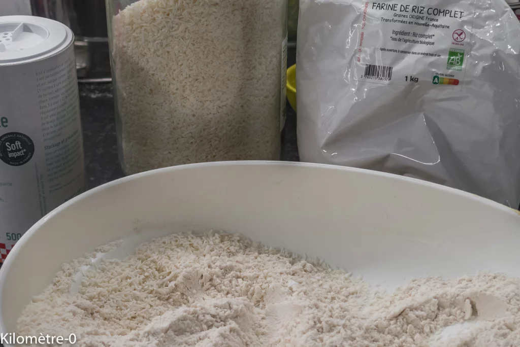 Gâteau aux pêches et à la noix de coco (sans gluten) - Étape 3