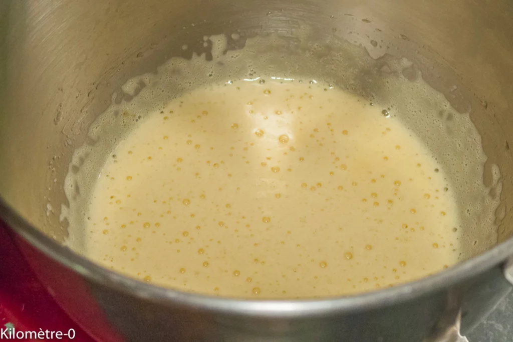 Gâteau aux pêches et à la noix de coco (sans gluten) - Étape 1