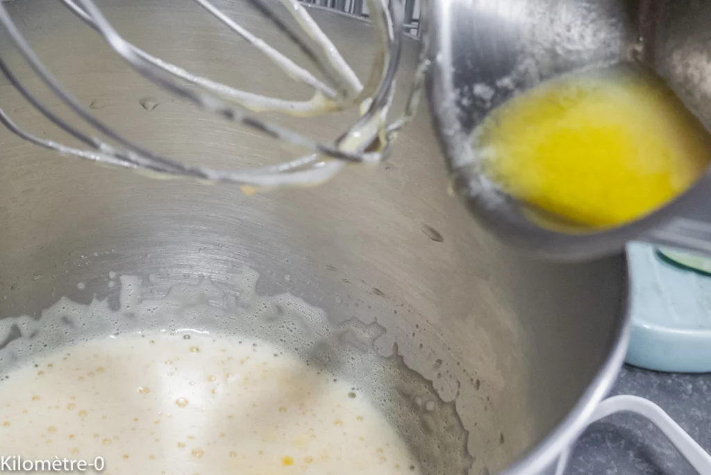 Gâteau aux pêches et à la noix de coco (sans gluten) - Étape 2