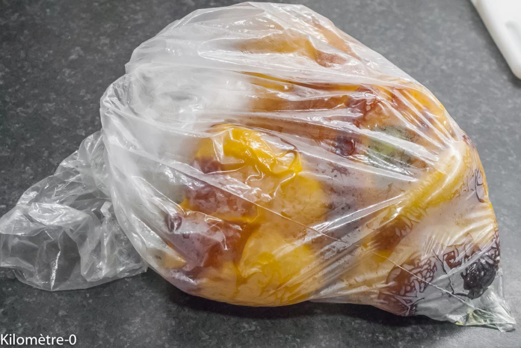 Salade de quinoa, poivrons, carottes et oeufs durs - Étape 2