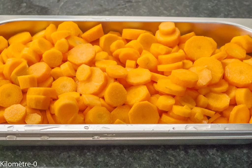 Salade de quinoa, poivrons, carottes et oeufs durs - Étape 3