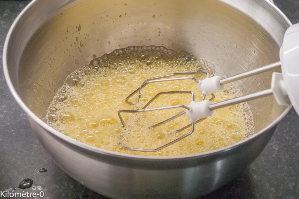 Clafoutis aux brugnons - Étape 1