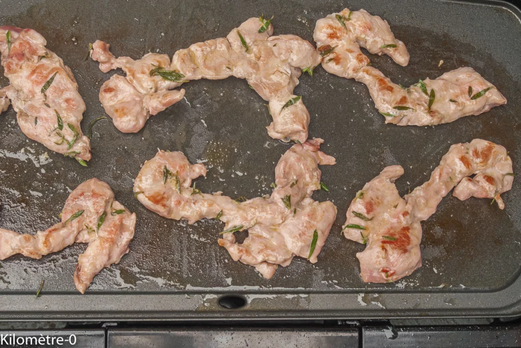 Grillades de porc (araignée) aux pommes de terre nouvelles - Étape 4