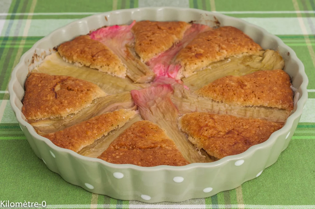 Gâteau fondant à la rhubarbe - Étape 8