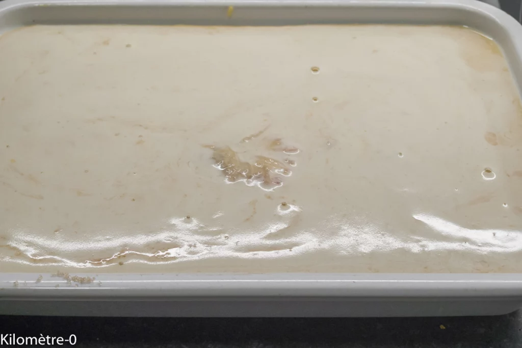 Clafoutis à la rhubarbe avec son streusel aux amandes - Étape 4