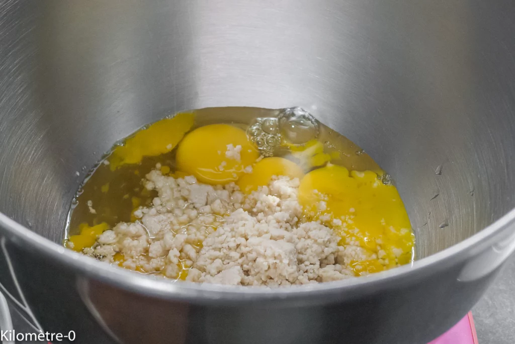 Dessert fondant aux yaourts et aux mûres - Étape 4