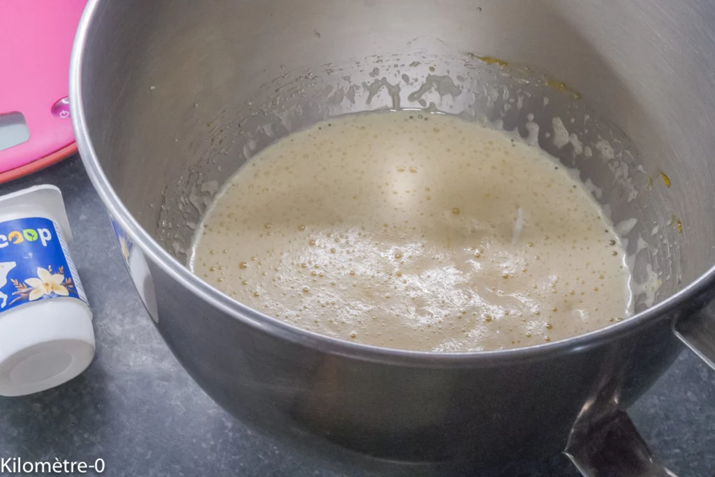 Gâteau moelleux à la rhubarbe - Étape 4