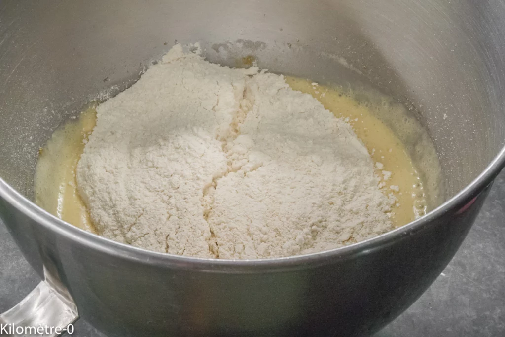 Gâteau moelleux à la rhubarbe - Étape 6