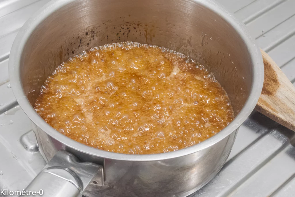 Gâteau rhubarbe litchi version tatin - Étape 2