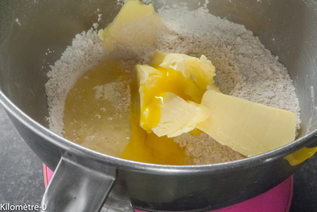 Sbriciolata orange chocolat (tarte crumble) - Étape 2