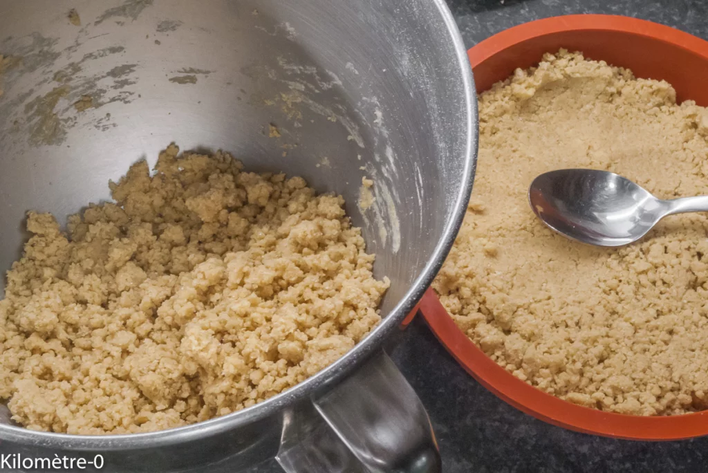 Sbriciolata orange chocolat (tarte crumble) - Étape 3