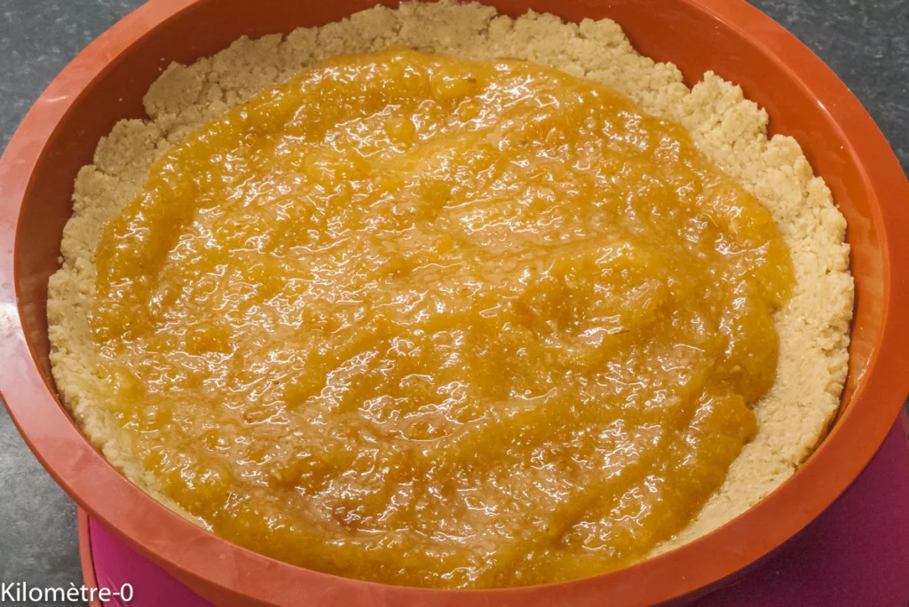 Sbriciolata orange chocolat (tarte crumble) - Étape 5