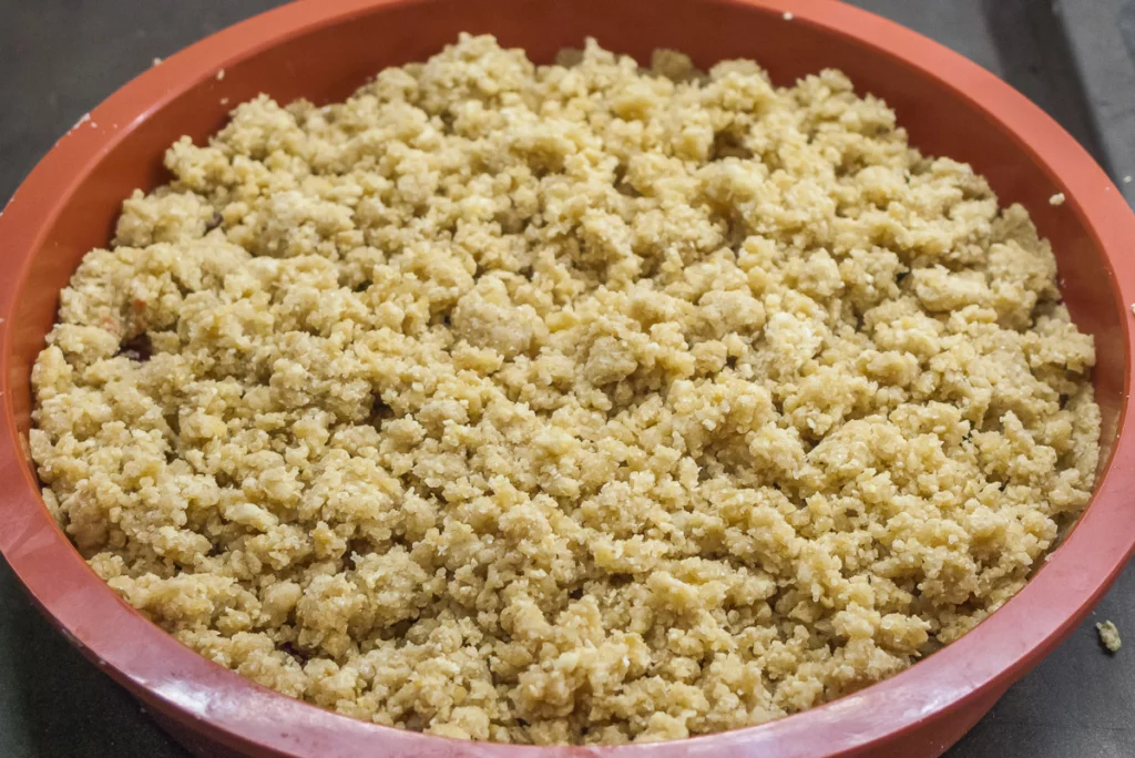 Sbriciolata aux prunes - Étape 10