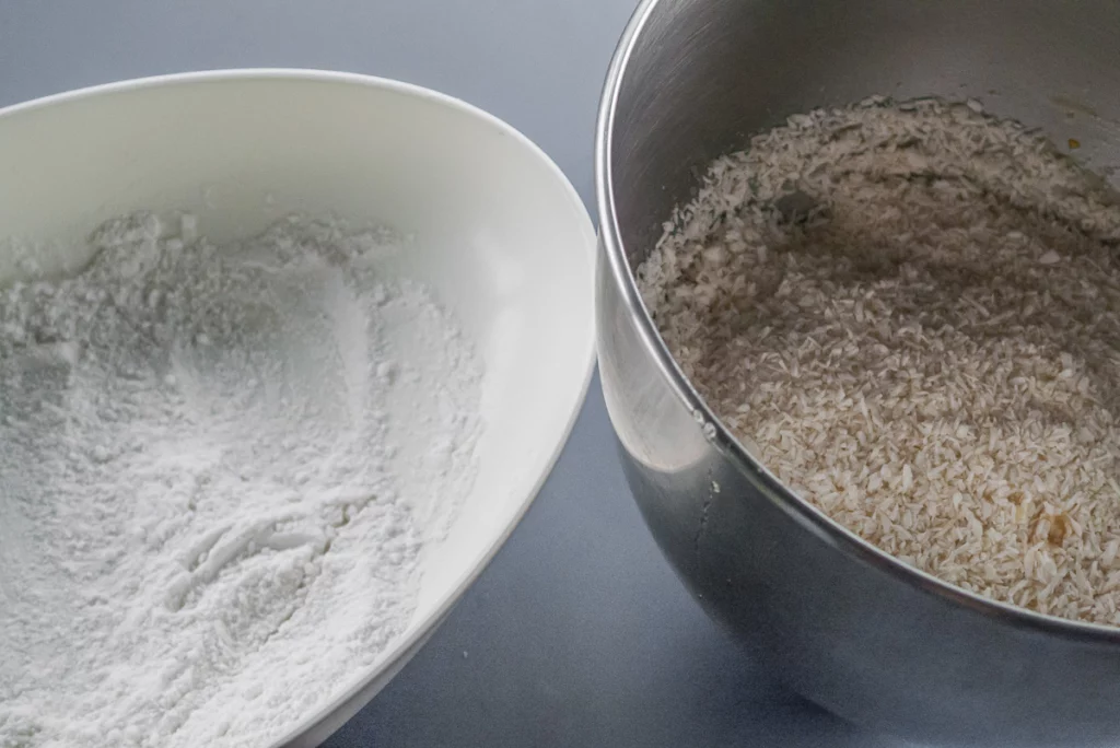 Gâteau à la crème et noix de coco facile - Étape 4