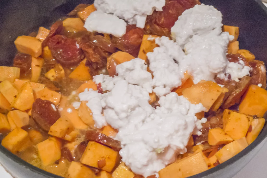 Dahl de lentilles aux patates douces - Étape 6