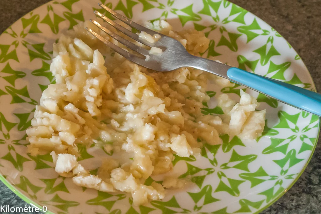 Mulet à la sauce curry-coco, épinards et riz - Étape 4