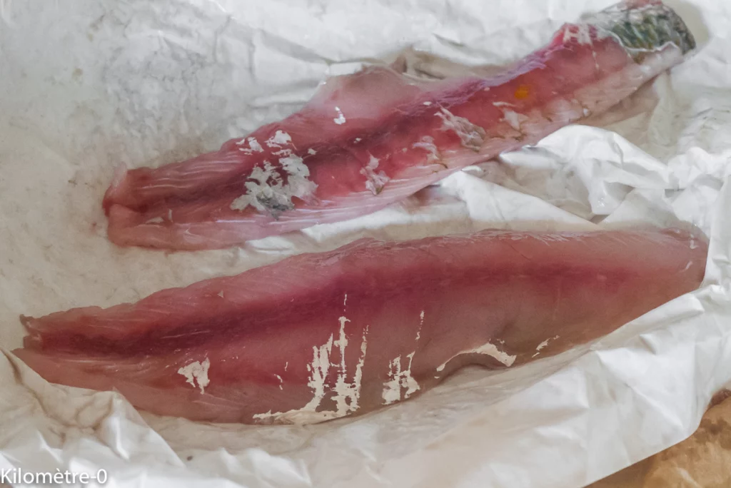 Mulet à la sauce curry-coco, épinards et riz - Étape 2