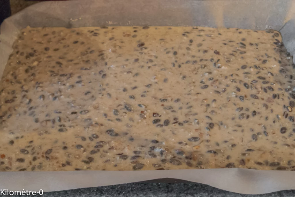 Crackers aux graines de courge - Étape 4