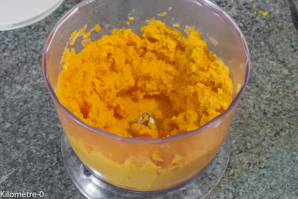 Beurre de carottes - Étape 3