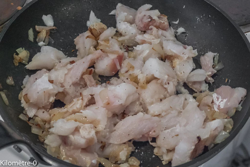 Gratin de merlu à la courge butternut - Étape 5