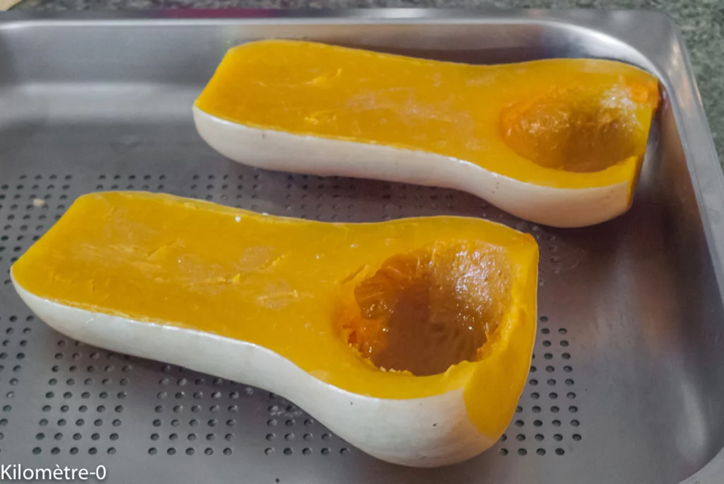 Gratin de merlu à la courge butternut - Étape 2