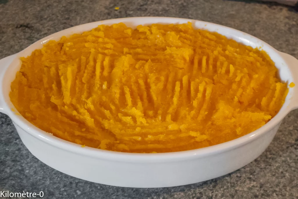 Gratin de merlu à la courge butternut - Étape 8