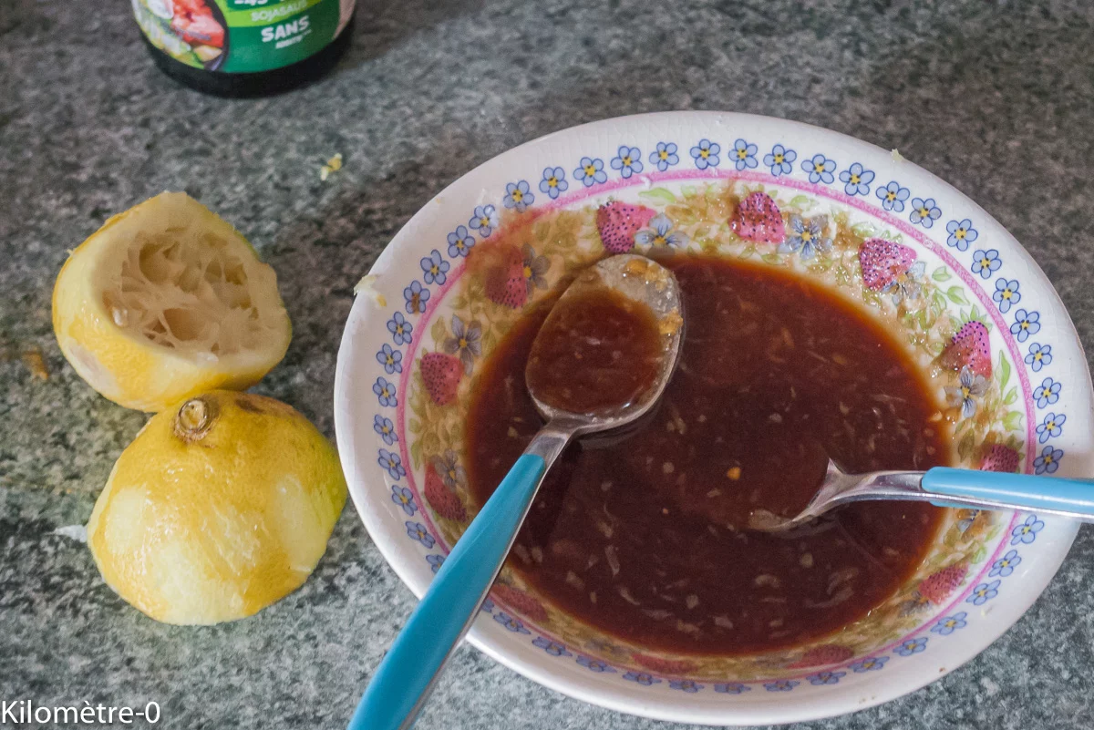 Photo de recette de Kilomètre-0, blog de cuisine réalisée à partir de produits de saison et issus de circuits courts