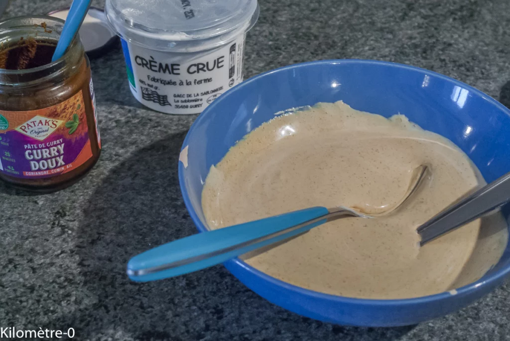 Poêlée de dinde aux blettes, sauce au curry - Étape 5