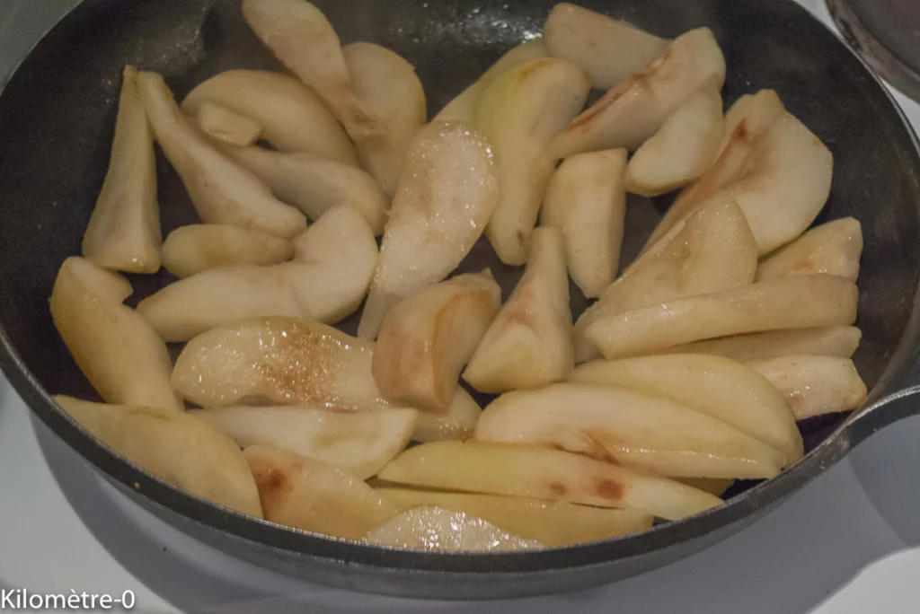 Tarte aux poires et noix de coco - Étape 2