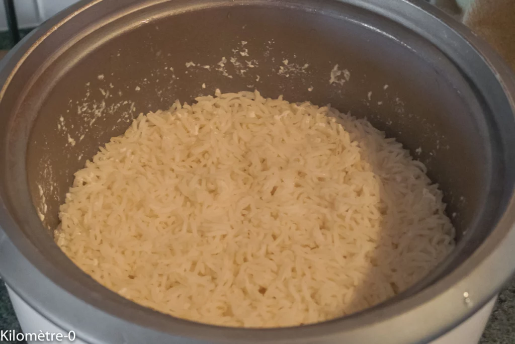 Poulet mijoté à la sauce au curry et crème de coco - Étape 5