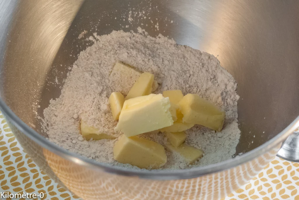 Cobbler aux pommes et aux bananes - Étape 3