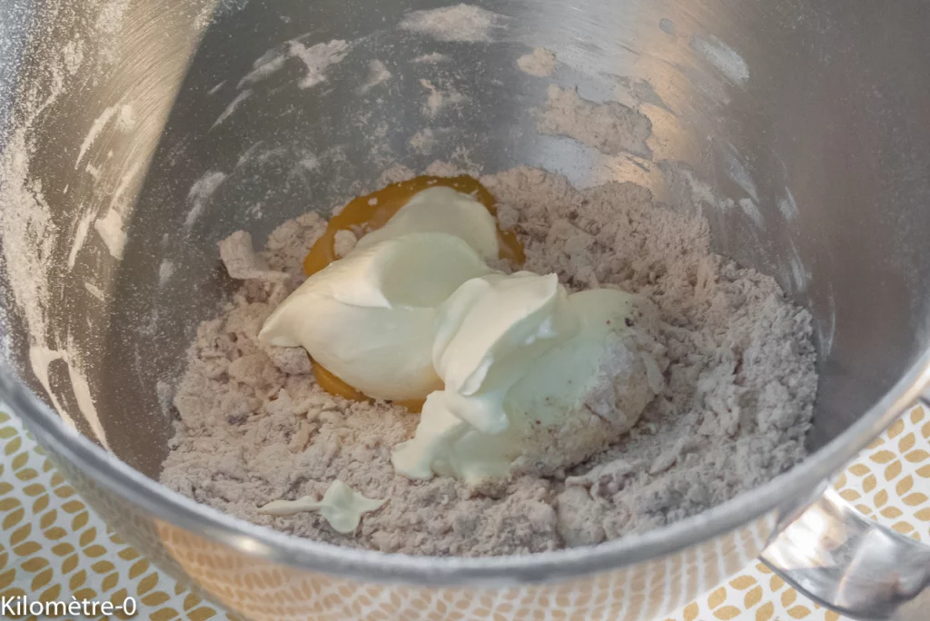 Cobbler aux pommes et aux bananes - Étape 4