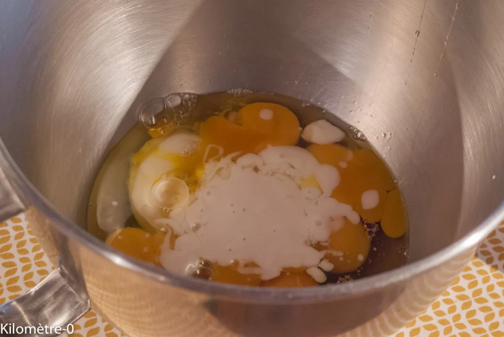 Clafoutis aux brocolis et patates douces - Étape 2