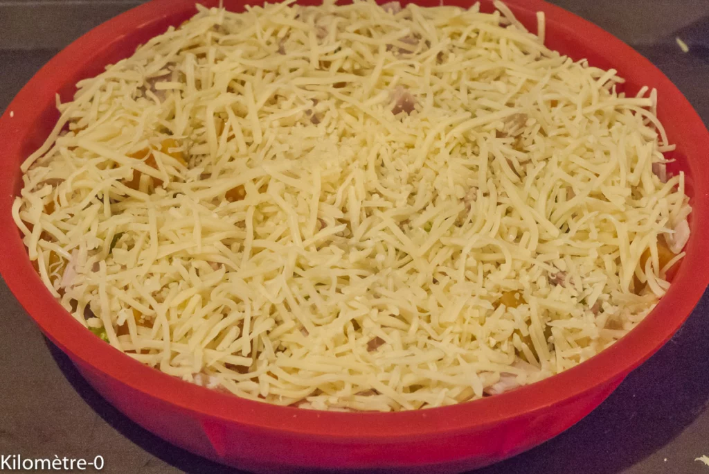 Clafoutis aux brocolis et patates douces - Étape 5