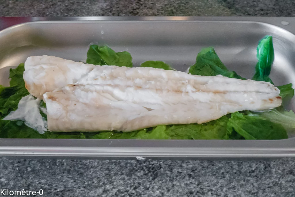 Salade de chou rouge au merlu - Étape 3